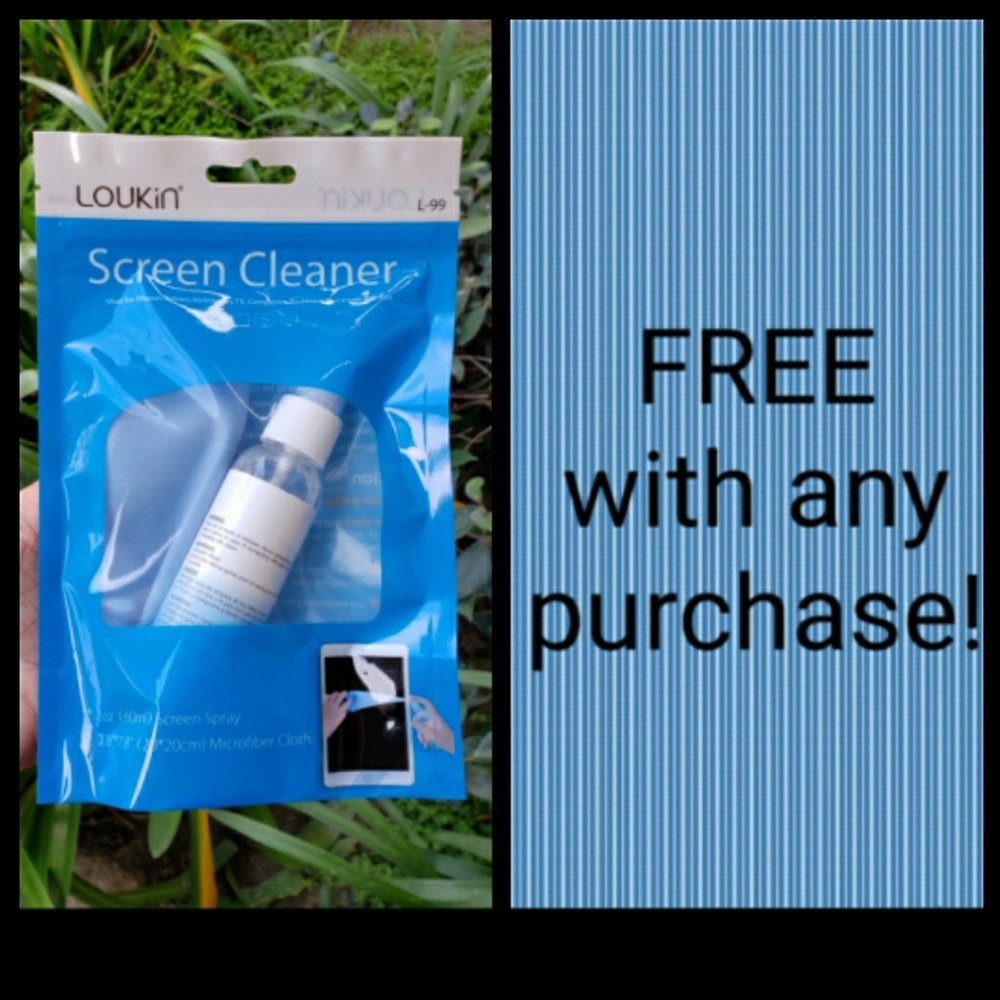 NEW Screen Cleaner With Microfiber Cloth